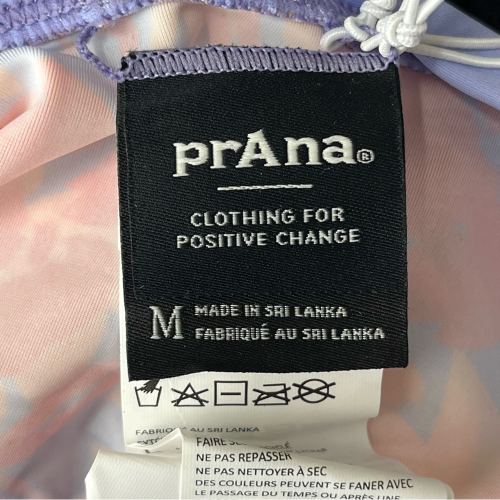 PRANA NWT MCKAYLA ONE PIECE SWIMSUIT IN BLACK COLORBLOCK MORNING GLORY MED LARGE - Picture 13 of 15